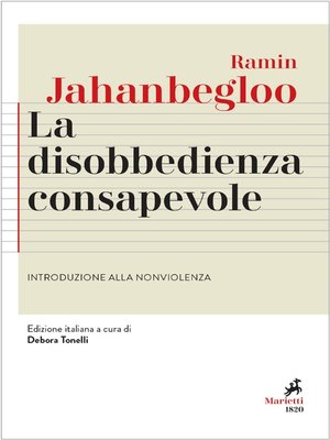 cover image of La disobbedienza consapevole